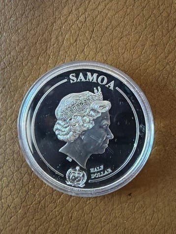 Samoa. 1/2 Dollar 2020 Harry Potter - Hogwarts Express 1 oz