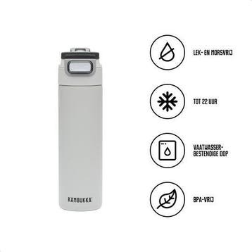 Kambukka Elton 600ml Chalk White 2.0, Verzenden