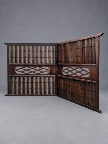 Écran/séparation de pièce - Bois - Japon