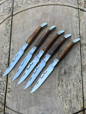 Zakmes (5) Frans design - Maatwerk met de hand