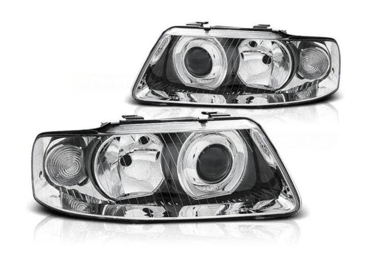 Koplamp units Chrome geschikt voor Audi A3 8L, Auto-onderdelen, Verlichting, Nieuw, Audi, Verzenden