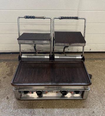RVS Contactgrill, Dubbel contactgrill, 56cm, Nieuw in verpakking