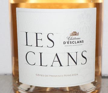 2024 Côtes de Provence - Château dEsclans Les Clans, Verzamelen, Wijnen, Nieuw