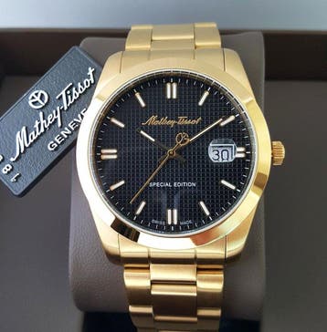 Mathey-Tissot - Special Edition - 316L Gold - Swiss Made -, Nieuw