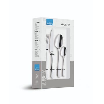 Amefa Austin bestekset 24-delig — nieuw, Verzenden