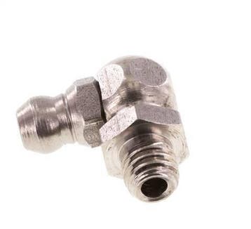 90° Graisseur Coudé Acier Inoxydable M6x1 DIN 71412, Bricolage & Construction, Verzenden