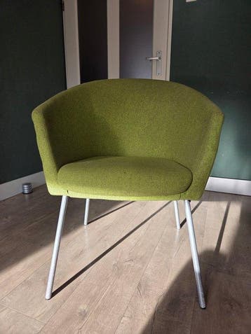 Artifort - René Holten - Fauteuil - Megan - Textiel, Staal