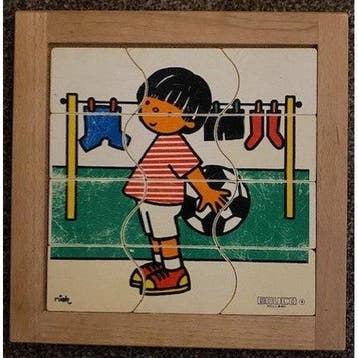 Educo Puzzel Jongen met voetbal (9 stukjes), Verzenden, Nieuw