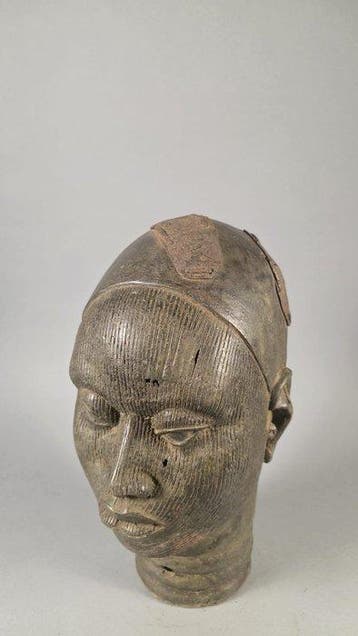 Tête en bronze - Ife - Bénin-Nigeria (Sans prix de réserve), Antiek en Kunst