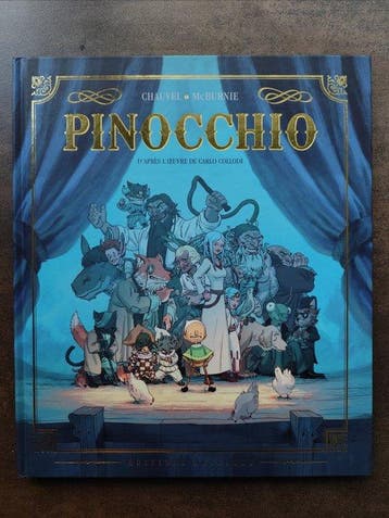 Pinocchio + dédicace - C - 1 Album - EO - 2014, Nieuw