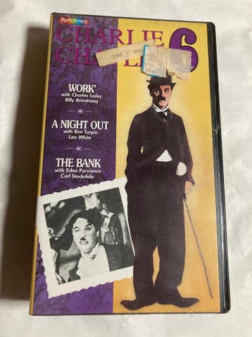 CHARLIE CHAPLIN 6 (VHS), Cd's en Dvd's, Gebruikt