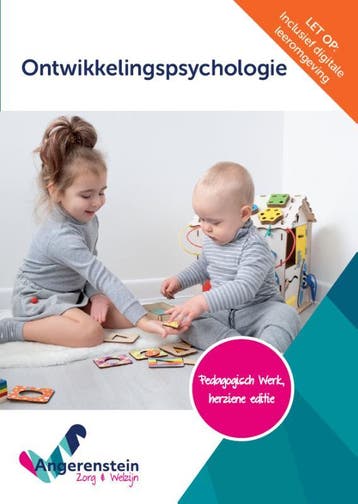 Ontwikkelingspsychologie | combipakket / Angerenstein, Boeken, Verzenden, Zo goed als nieuw