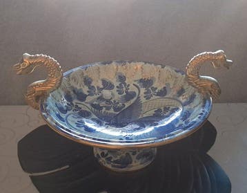 H. Bequet - Tazza - Keramiek, Antiquités & Art