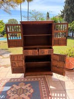 Armoire - Bois de pin - Renaissance coloniale espagnole