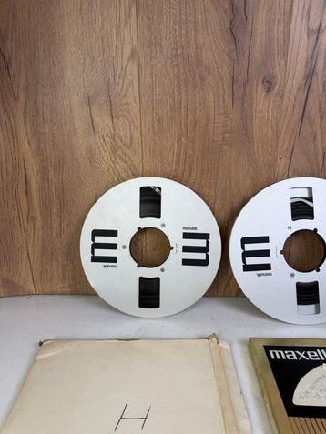 Maxell - Metal 26 cm Reels - 26 cm spoelen met tape - 2000, Nieuw