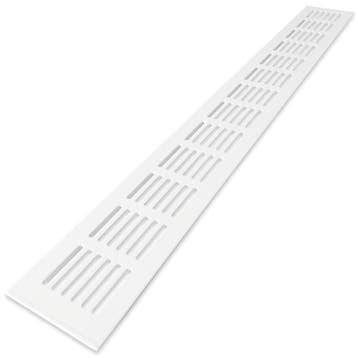 Ventilatiestrip aluminium LxH 500 x 60mm (G61-5006W), Verzenden, Nieuw