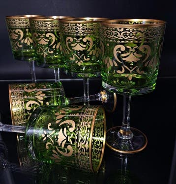 Artemisia - Drinkset - Arno Vino - Kristal, gouden zecchino