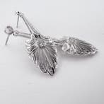 Oorbellen - 18 karaat Witgoud - 1.30ct. tw. Diamant, Bijoux, Sacs & Beauté, Boucles d'oreilles