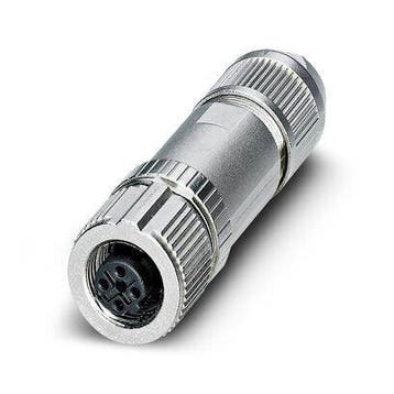 Connecteur Ethernet Femelle M12 D-Codé PROFINET CAT5 -, Verzenden
