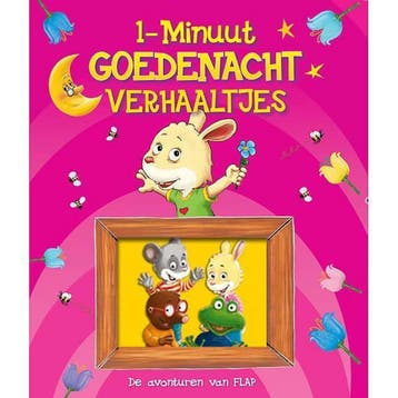 1-Minuut Goedenacht Verhaaltjes. De avonturen van FLAP, Boeken, Verzenden, Gelezen, Schrijver