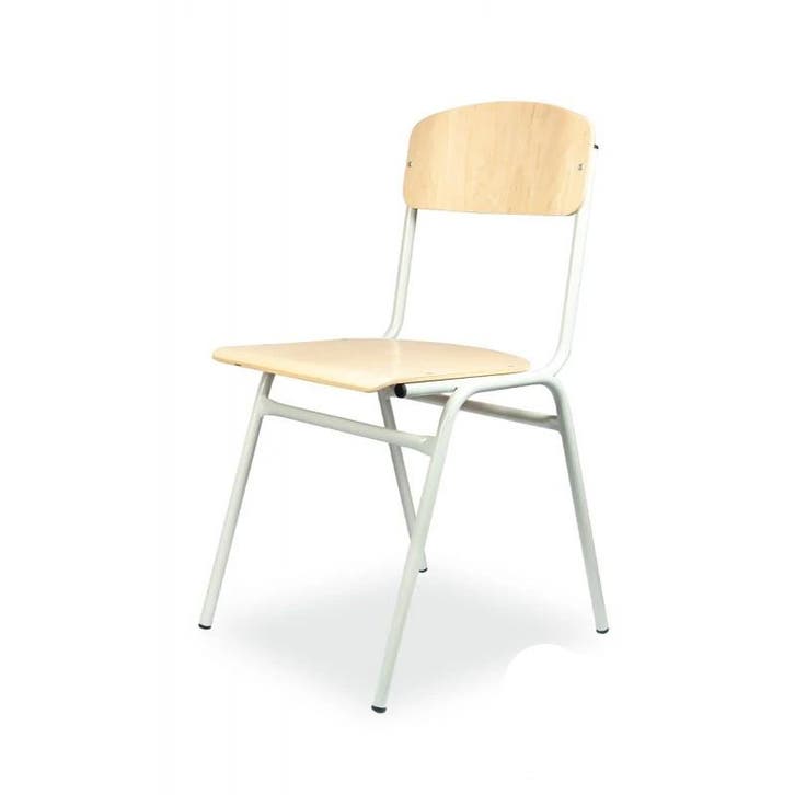 Schoolstoel | Grijs | Voor Kinderen 1.60-1.90m | Zithoogte, Zakelijke goederen, Horeca | Keukenapparatuur, Nieuw in verpakking