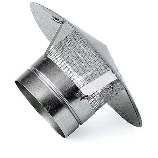 Regenkap met gaas 800 mm, Doe-het-zelf en Bouw, Ventilatie en Afzuiging, Nieuw, Verzenden