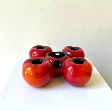 Goebel - Chandelier Pommes d’Halloween - Porcelaine - Pommes