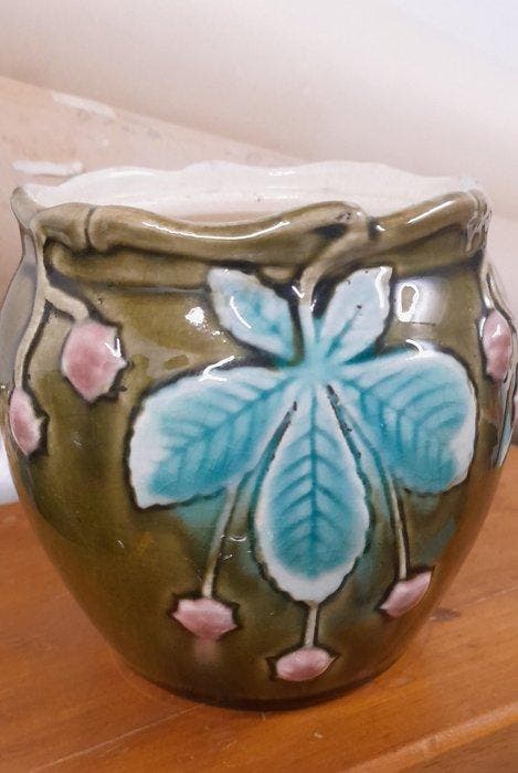 Fives lille - A.G de Bruyn - Kan - Pot - Aardewerk, Antiek en Kunst, Antiek | Glaswerk en Kristal