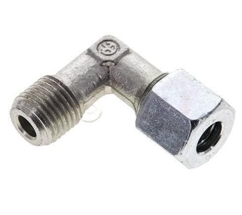 Coude 90 degrés en acier galvanisé 1/4 NPT mâle x 8L, Doe-het-zelf en Bouw, Overige Doe-Het-Zelf en Bouw, Verzenden