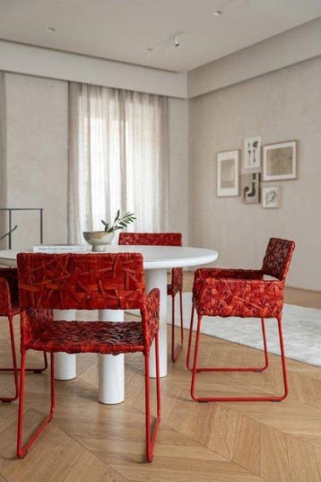 Driade - Maurizio Galante - Fauteuil (4) - Rikka - Leder,