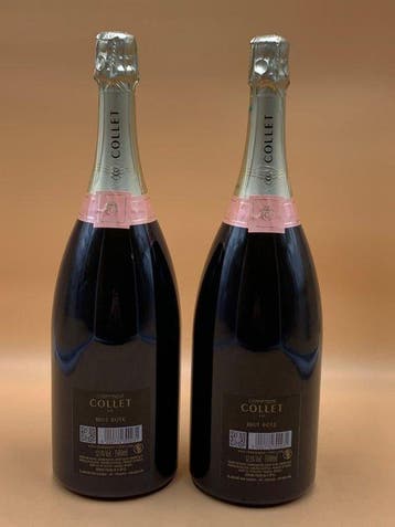 Collet, À AY Rosé - Champagne Brut - 2 Magnums (1.5L), Nieuw