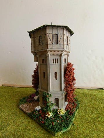 Walthers H0 - Modeltreinlandschap (1) - Watertoren in stenen, Nieuw