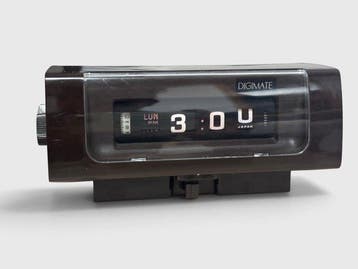 Flip klok - DIGIMATE Model A – J. Osawa  – Day / AM-PM