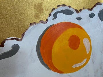 Tetiana Zaitseva - Acrylic Painting Morning no 414, Antiek en Kunst