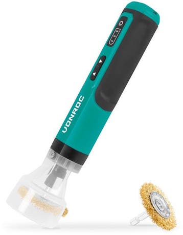 2dekans | VONROC Elektrische Onkruidborstel - 4V - Incl., Ophalen of Verzenden, Nieuw