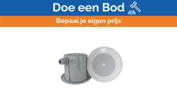 Bieden: DNH Speaker BF-560T 70/100V inbouw plafond speaker, Ophalen of Verzenden, Nieuw