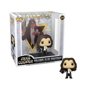 Funko Pop! Albums: Welcome to my Nightmare  Alice Cooper #34, Verzenden