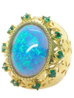 Sans prix de réserve - Bague - 9 carats Argent, Or jaune