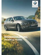 2019 BMW 3 SERIE TOURING INSTRUCTIEBOEKJE DUITS