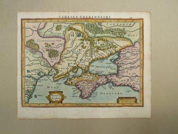 Europe - Russie / Crimée / Ukraine; Johannes Janssonius -