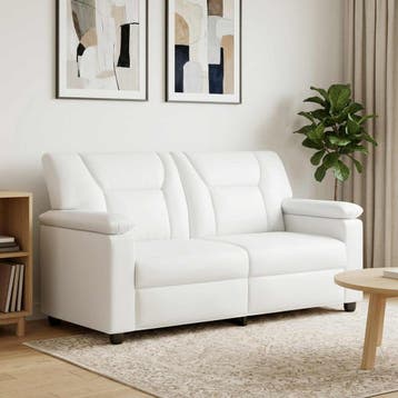 vidaXL bank / zetel Wit 171 x 85 x 93 cm Kunstleer, Verzenden, Nieuw