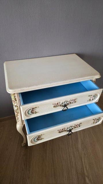 Italla - Commode - Hout - Lodewijk XV-stijl Commode
