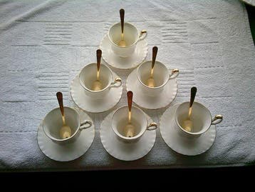 Royal Albert - Service à thé et café (23) - Porcelaine à la