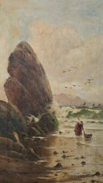 Rafael Hernández (1854-1917) - NO RESERVE - Rocas en el