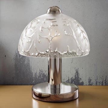 Peill & Putzler - Tafellamp - Mushroom - Chroom en zwaar
