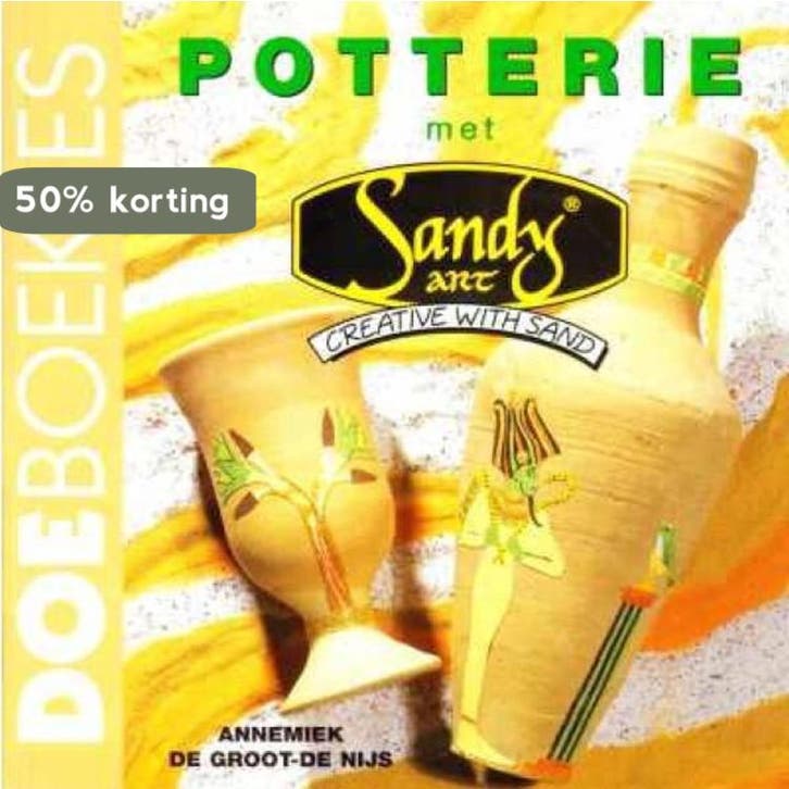 Potterie met Sandy Art / Doeboekjes 9789038415536, Boeken, Hobby en Vrije tijd, Gelezen, Verzenden