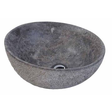 Lavabo Menorca Grijs / Gris Natuursteen Waskom /, Ophalen of Verzenden, Nieuw