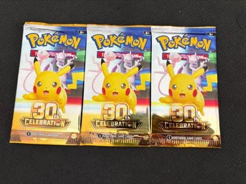 Pokémon - 3 Booster pack - Mega Evolution, Nieuw