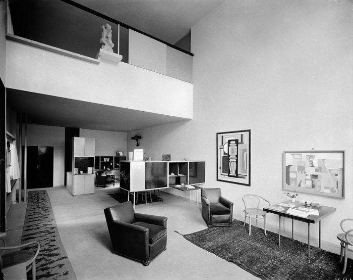 Thonet - Le Corbusier - Fauteuil (2) - Nr. 209 - Beuken,, Antiquités & Art, Antiquités | Meubles | Chaises & Canapés