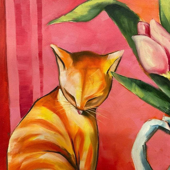 Camilo - El Guardián Somnoliento y los Dulces Cítricos, Antiquités & Art, Art | Peinture | Classique